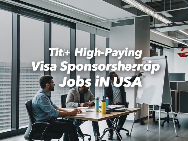 Title: 10+ High-Paying Visa Sponsorship Cleaner Jobs in USA 2025