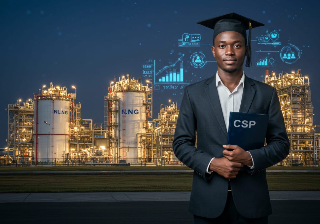Nigeria LNG Train 7 project with oil & gas pipelines
