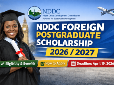 NDDC Foreign Postgraduate Scholarship 20262027