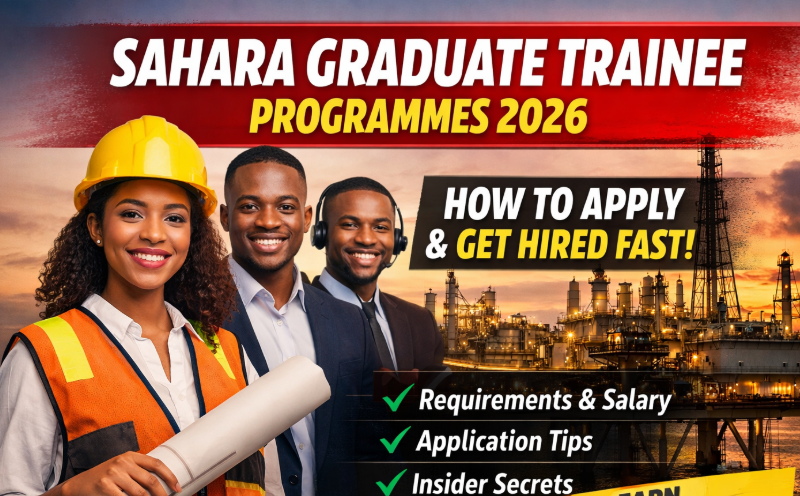 Sahara Graduate Trainee Programmes 2026