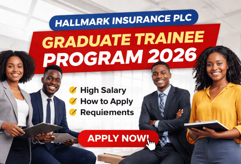 Hallmark Insurance Plc Graduate Trainee Program